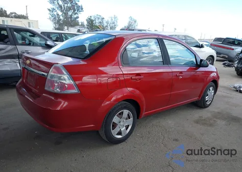 2011 Chevrolet Aveo 1Lt из США, поврежденный, VIN KL1TD5DE7BB127119